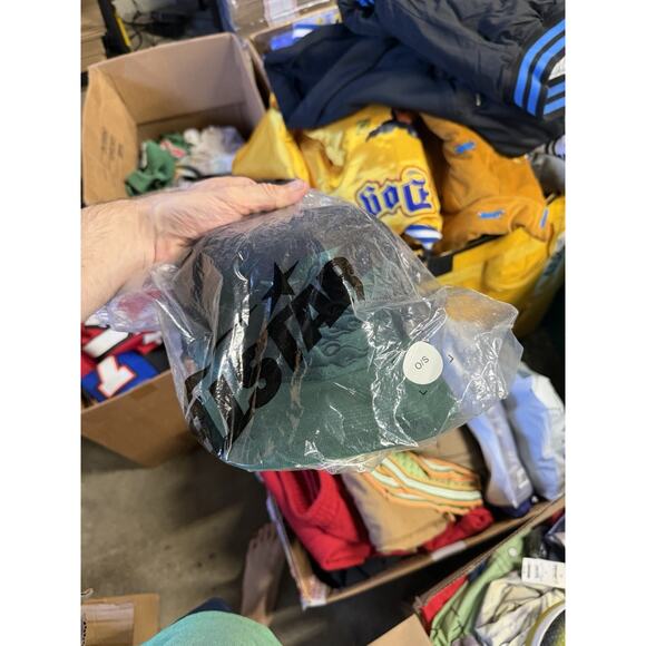 HELLSTAR Sharkteeth Green/ Black Snapback/Brand New/100%Authentic - Picture 6 of 6